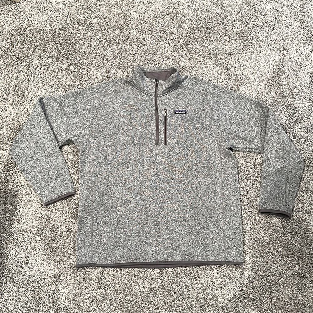 Patagonia Men’s Better Sweater 1/4 Zip Fleece Size XL